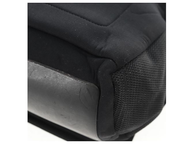 Borsa a Spalla Sportiva PRADA in Nylon Nero Argento Autentica 160515 - vista 17