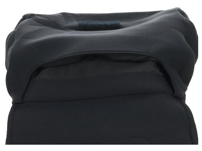 Borsa a Spalla Sportiva PRADA in Nylon Nero Argento Autentica 160515 - vista 19