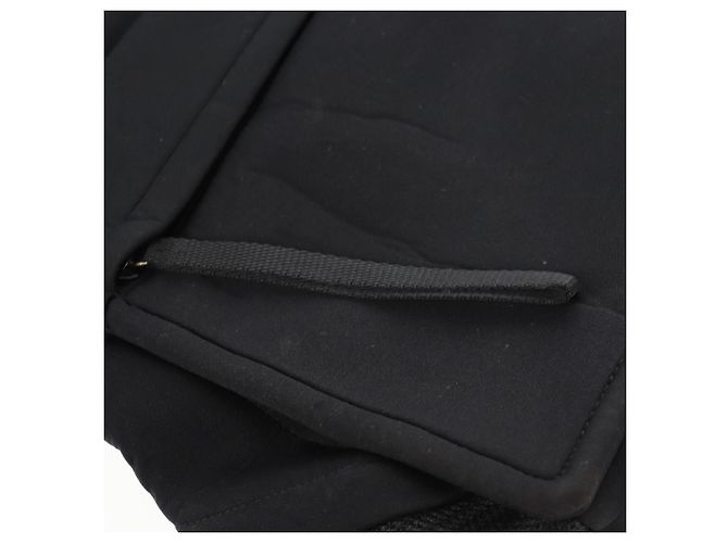 Borsa a Spalla Sportiva PRADA in Nylon Nero Argento Autentica 160515 - vista 27