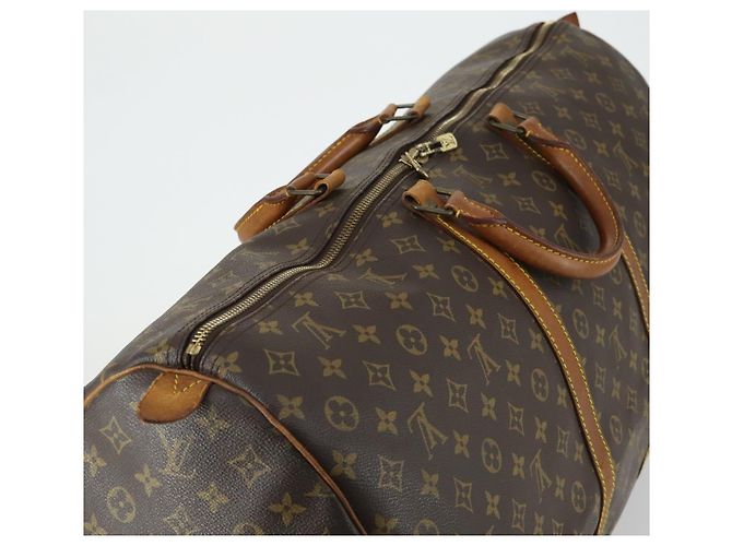 LOUIS VUITTON Borsa Boston Monogram Keepall 60 M41422 LV Auth hk3288 Monogramma - vista 6
