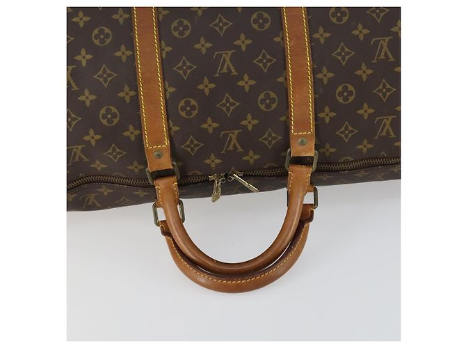LOUIS VUITTON Borsa Boston Monogram Keepall 60 M41422 LV Auth hk3288 Monogramma - vista 7