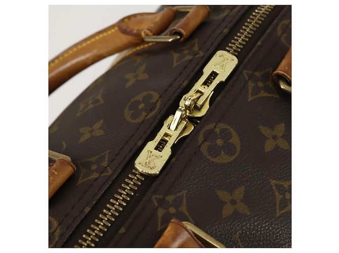LOUIS VUITTON Borsa Boston Monogram Keepall 45 M41428 LV Auth am10376 Monogramma - vista 18