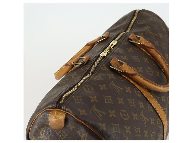 LOUIS VUITTON Borsa Boston Monogram Keepall 45 M41428 LV Auth am10376 Monogramma - vista 6