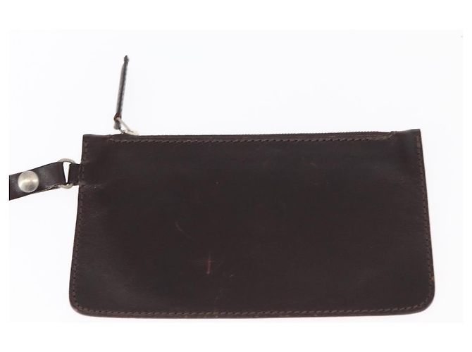 FENDI Zucca Canvas Handtasche braun schwarz Auth 161357 - Ansicht 19