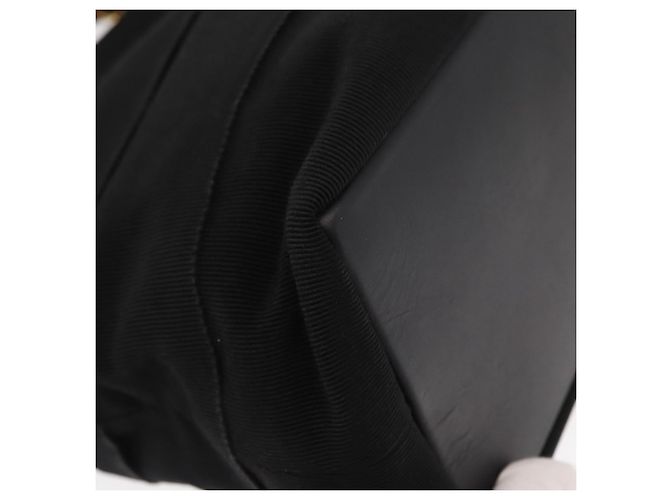 Borsa Vala in tela 2way nera Auth 160689 di Salvatore Ferragamo Nero - vista 15