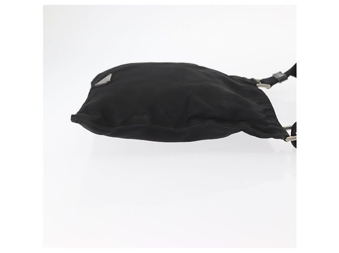 Borsa a Spalla PRADA Nylon Nero Argento Autentica 159057 - vista 3