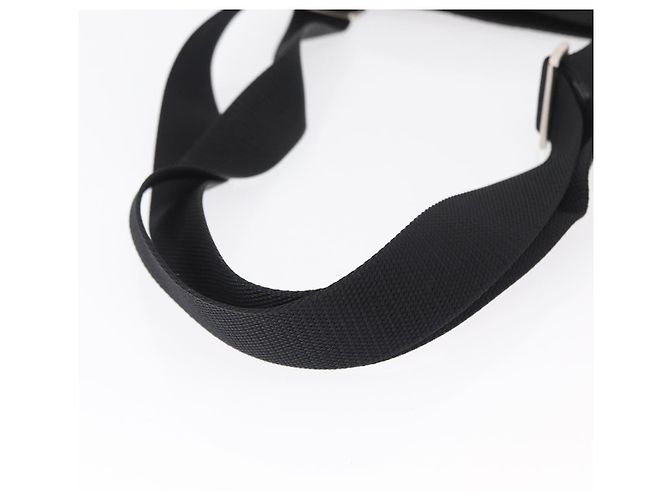 Borsa a Spalla PRADA Nylon Nero Argento Autentica 159057 - vista 7