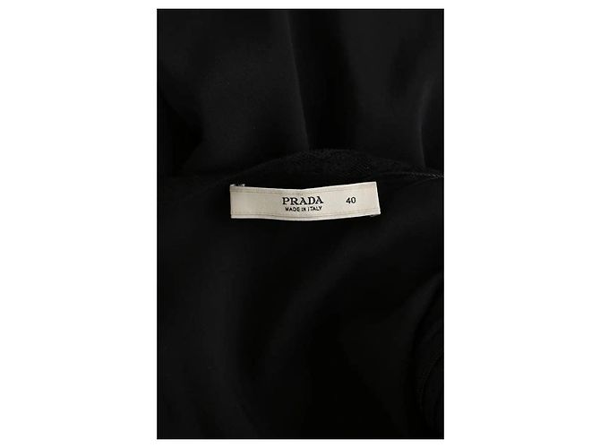 Etiquette Prada Robe noire - vue 5