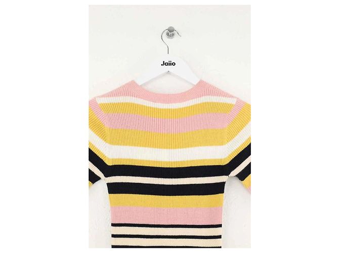 Frame Denim Vestido de algodón rosa - vista 4