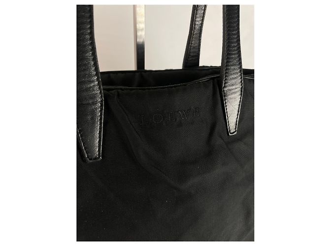Vintage Loewe Handtasche Schwarz - Ansicht 2