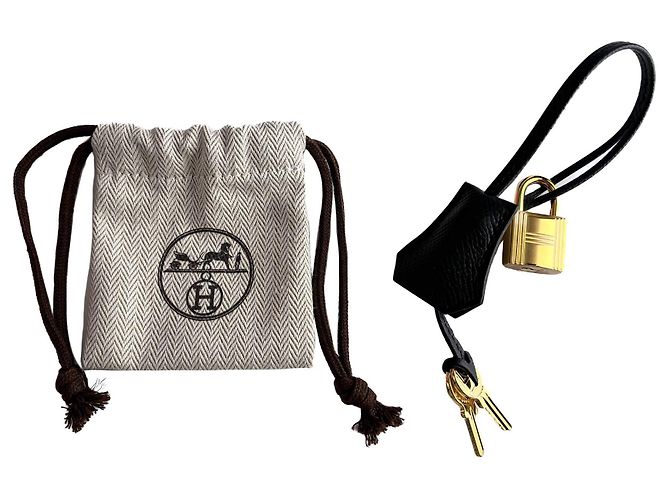Hermès Borsa a mano Sellier in pelle Epsom Kelly 32 nera Nero - vista 16