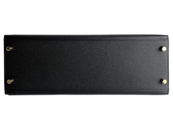 Hermès Borsa a mano Sellier in pelle Epsom Kelly 32 nera Nero - vista 9