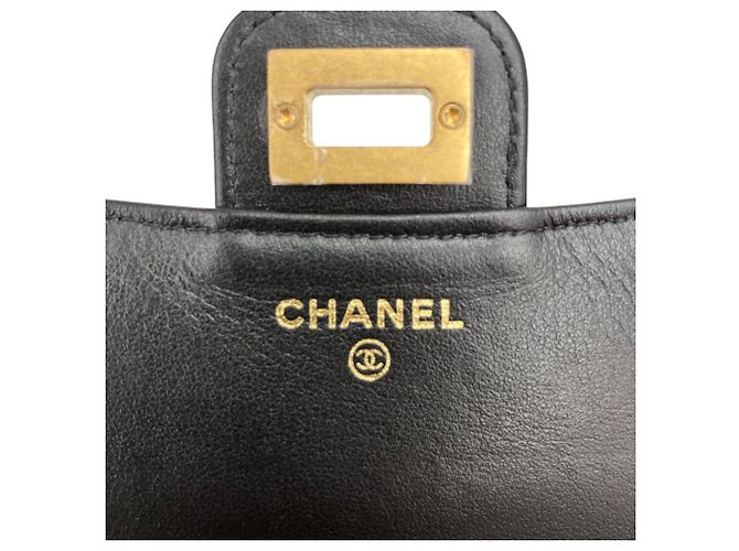 Portafoglio a catena Matelassé Chanel Nero - vista 11