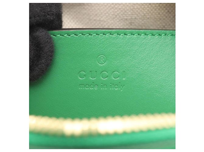 Borsa Gucci GG Matelassé Verde - vista 4