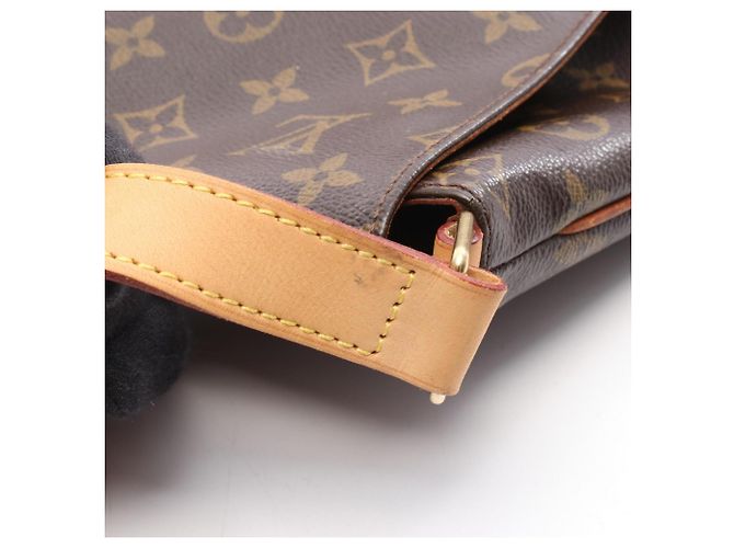 Borsa a Spalla Musette Monogram Louis Vuitton Marrone - vista 12