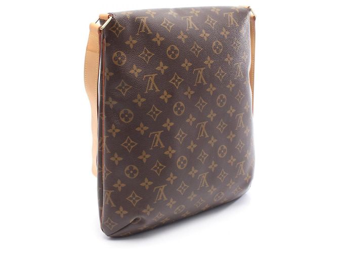 Borsa a Spalla Musette Monogram Louis Vuitton Marrone - vista 2