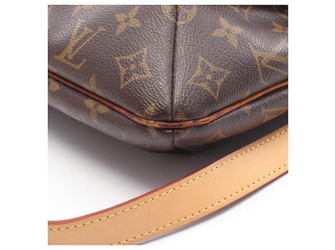 Borsa a Spalla Musette Monogram Louis Vuitton Marrone - vista 9