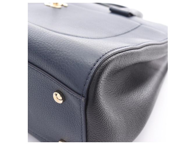 Executive Borsa Tote Neo Esecutiva CHANEL Nero Blu navy - vista 11