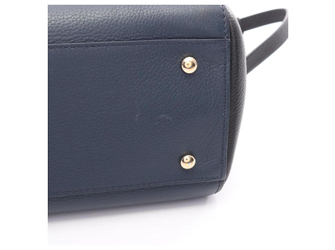 Executive Borsa Tote Neo Esecutiva CHANEL Nero Blu navy - vista 13