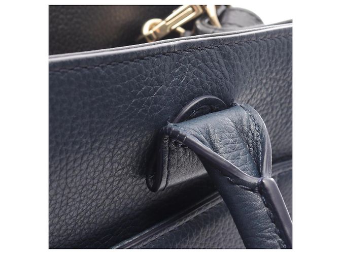 Executive Borsa Tote Neo Esecutiva CHANEL Nero Blu navy - vista 8