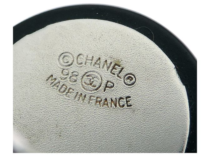 Pendientes Clip Coco Mark de Chanel Negro Plata - vista 6