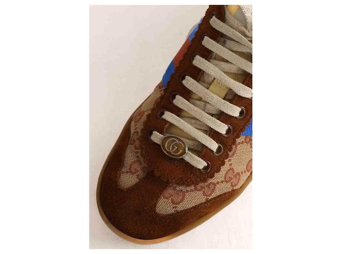 Gucci Sneakers marroni Marrone - vista 4