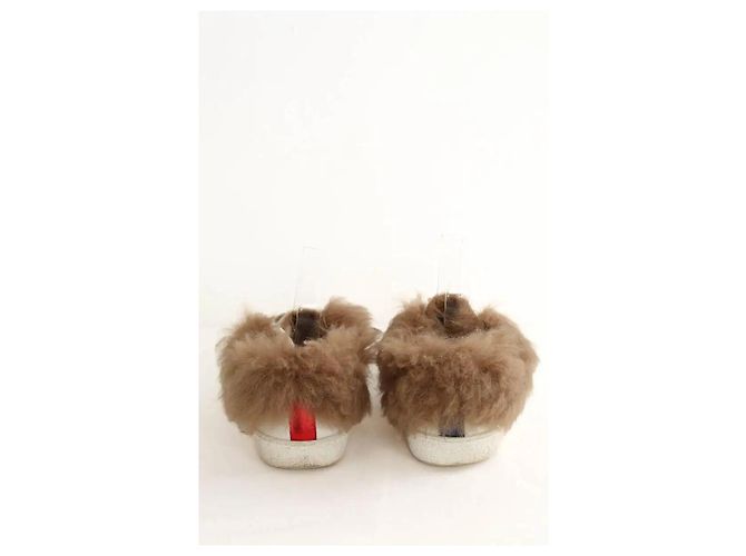 Gucci Sneakers basse in pelle bianche - view 2