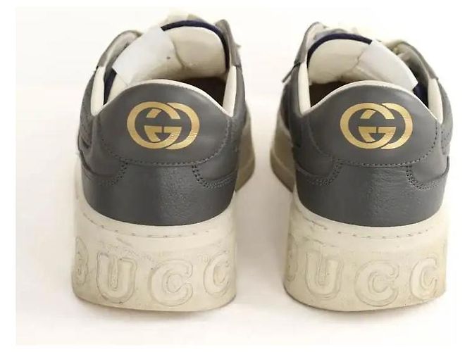 Gucci Sneakers grigi basse Grigio - vista 2