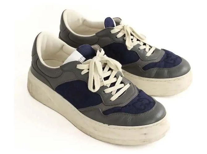 Gucci Sneakers grigi basse Grigio - vista 3