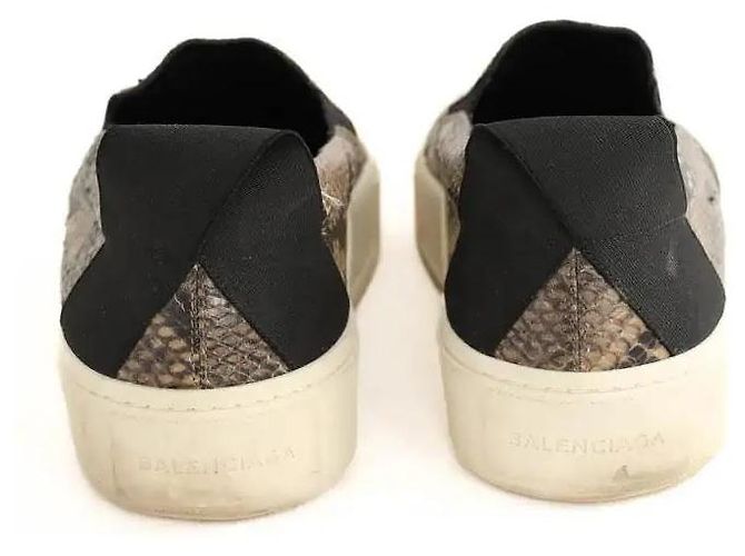 Balenciaga Mocassini in pelle marrone - vista 2