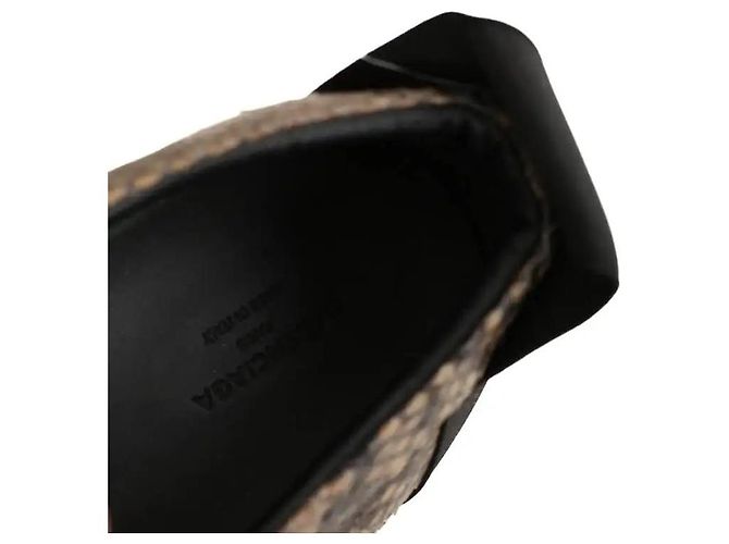 Balenciaga Mocassini in pelle marrone - vista 4