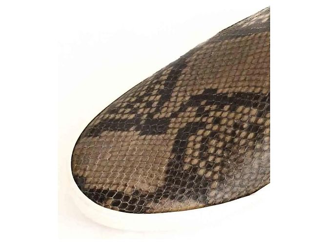Balenciaga Mocassini in pelle marrone - vista 5
