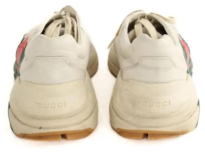 Gucci Beige Leder-Sneaker - Ansicht 2