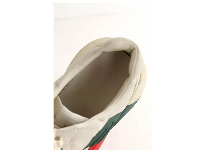 Gucci Beige Leder-Sneaker - Ansicht 5