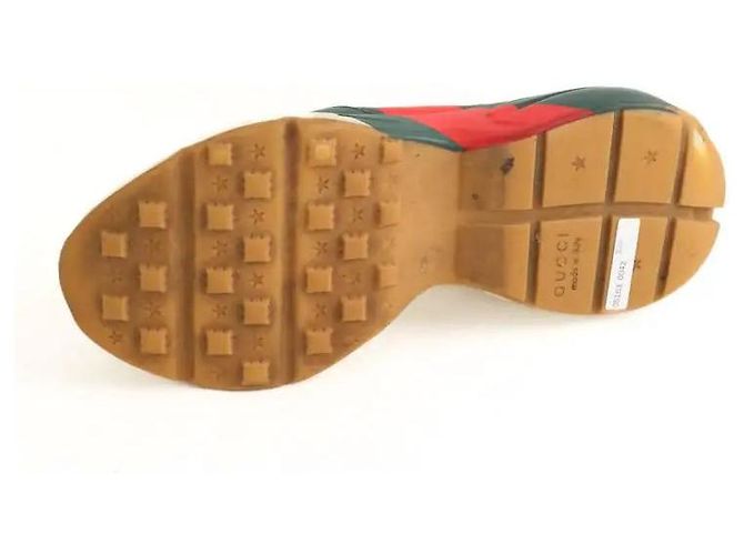 Gucci Beige Leder-Sneaker - Ansicht 6