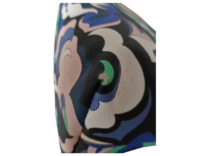 Beauty case da viaggio Emilio Pucci multicolore in tessuto - vista 10