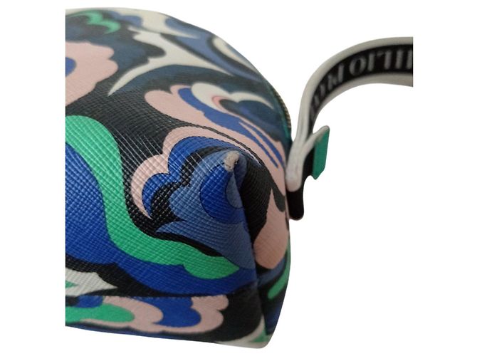 Beauty case da viaggio Emilio Pucci multicolore in tessuto - vista 12