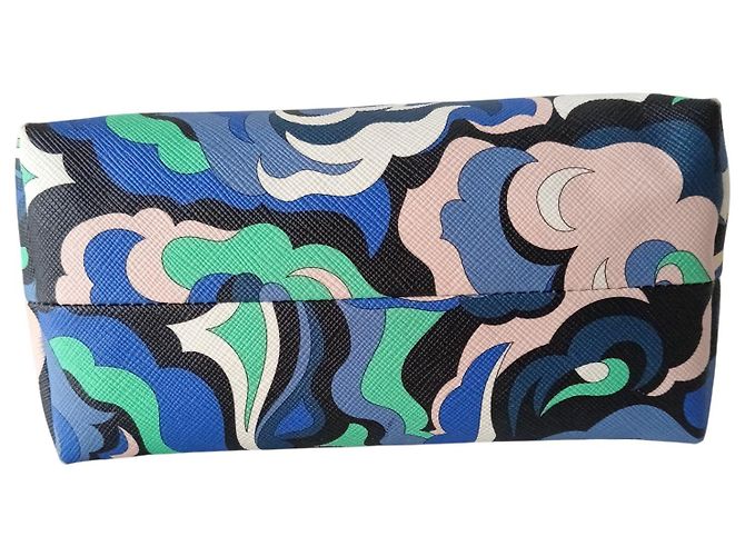 Beauty case da viaggio Emilio Pucci multicolore in tessuto - vista 13