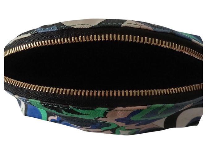 Beauty case da viaggio Emilio Pucci multicolore in tessuto - vista 16