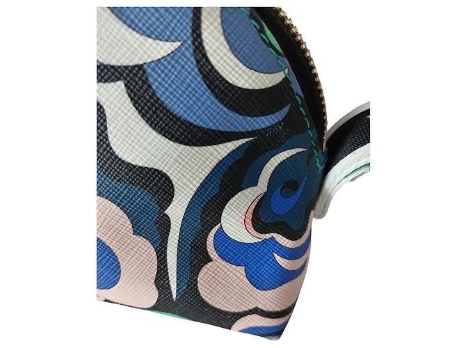 Beauty case da viaggio Emilio Pucci multicolore in tessuto - vista 4