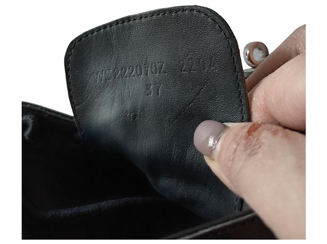 Stivaletti Hermès Funk in pelle nera Nero - vista 20