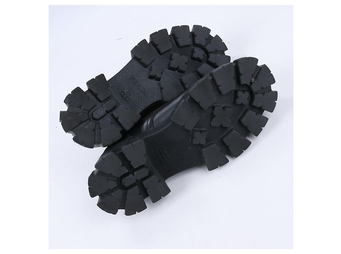 Prada Monolith Mokassins aus Nylon und Leder in Schwarz 2EE342, Größe 42 EU - Ansicht 9
