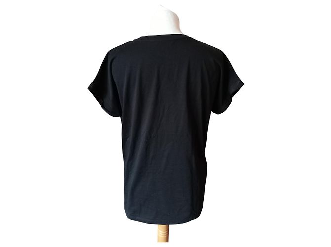 Camiseta Balmain de algodón negra Negro - vista 4