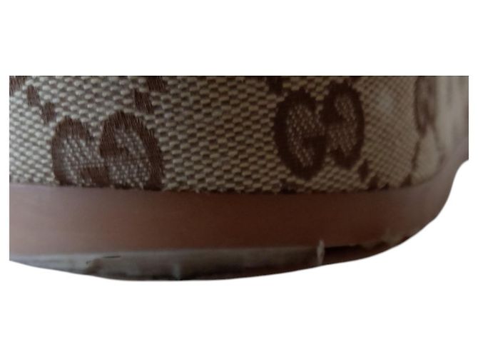 Sandalo con Piattaforma Gucci Beige - vista 9