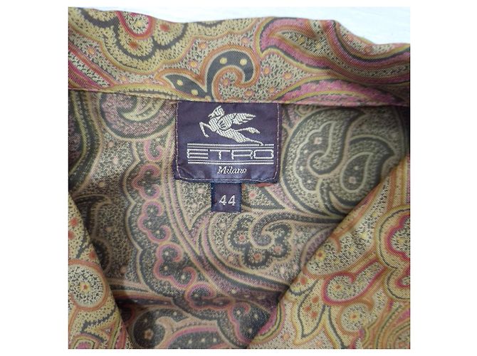 Camicia Etro vintage anni '70 Multicolore - vista 3