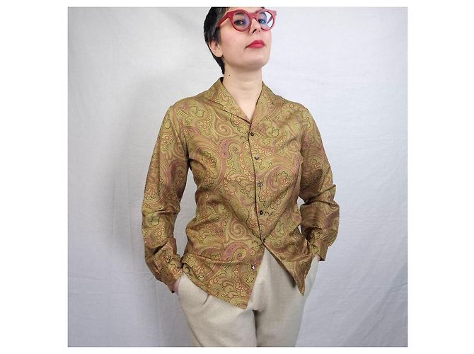 Camicia Etro vintage anni '70 Multicolore - vista 5