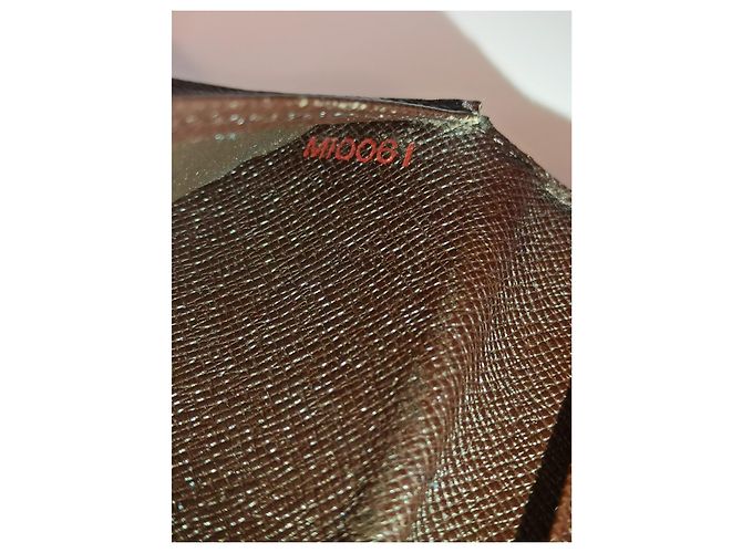 Louis Vuitton Brazza Damier Ebene Marrone scuro - vista 12