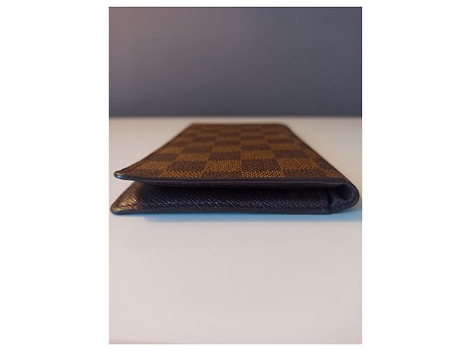 Louis Vuitton Brazza Damier Ebene Marrone scuro - vista 3
