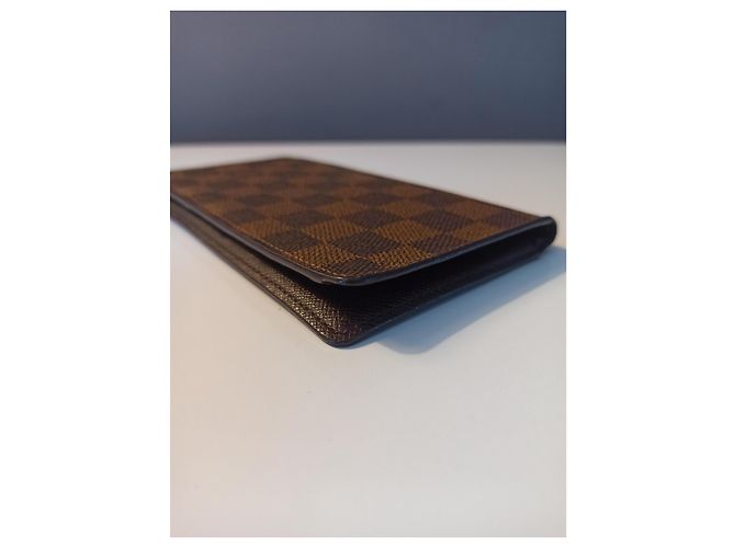 Louis Vuitton Brazza Damier Ebene Marrone scuro - vista 4