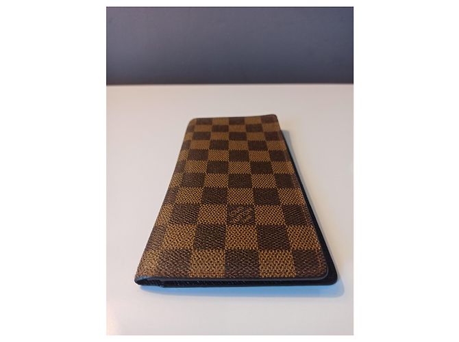 Louis Vuitton Brazza Damier Ebene Marrone scuro - vista 8